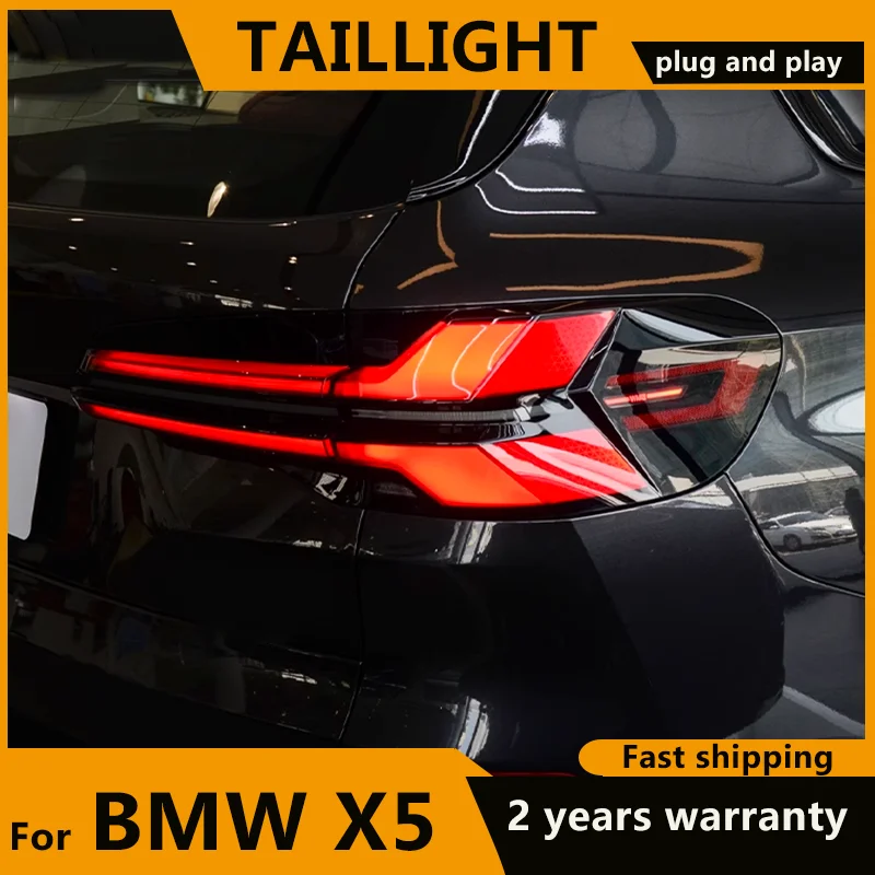 مصابيح خلفية LED لسيارات BMW X5 ، G05 ، DRL ، LCI إشارة بدوره الديناميكية ، المصابيح الخلفية ، المصباح الخلفي ، اكسسوارات السيارات ، والكوث ، والارشيف