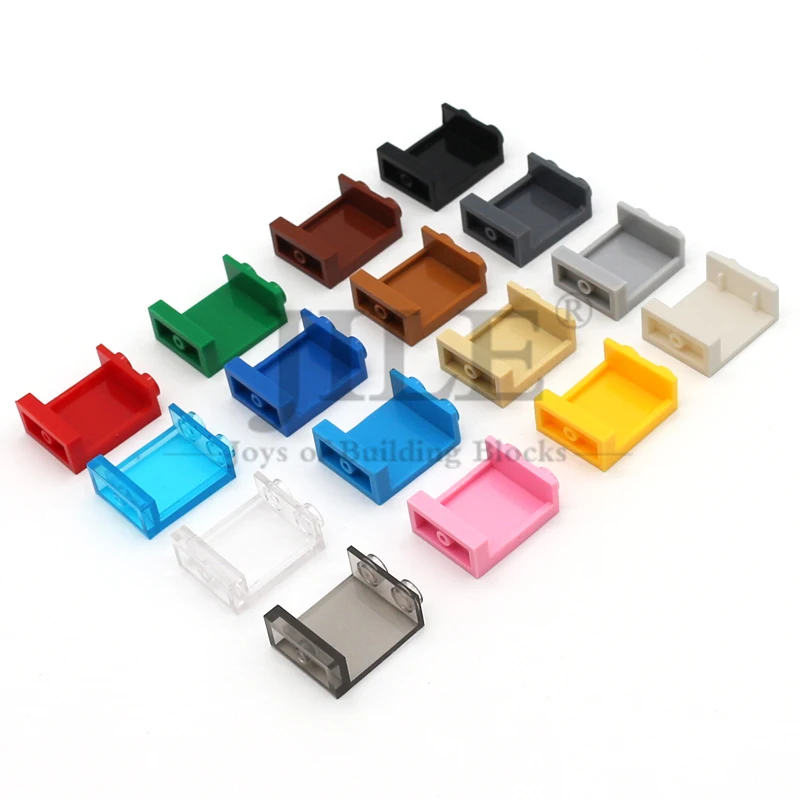 20pcs Moc Panel 1x2x2 Glass 87552 4864 City Street View Windows Wall DIY Building Blocks Bricks Compatible with Assembles Toys