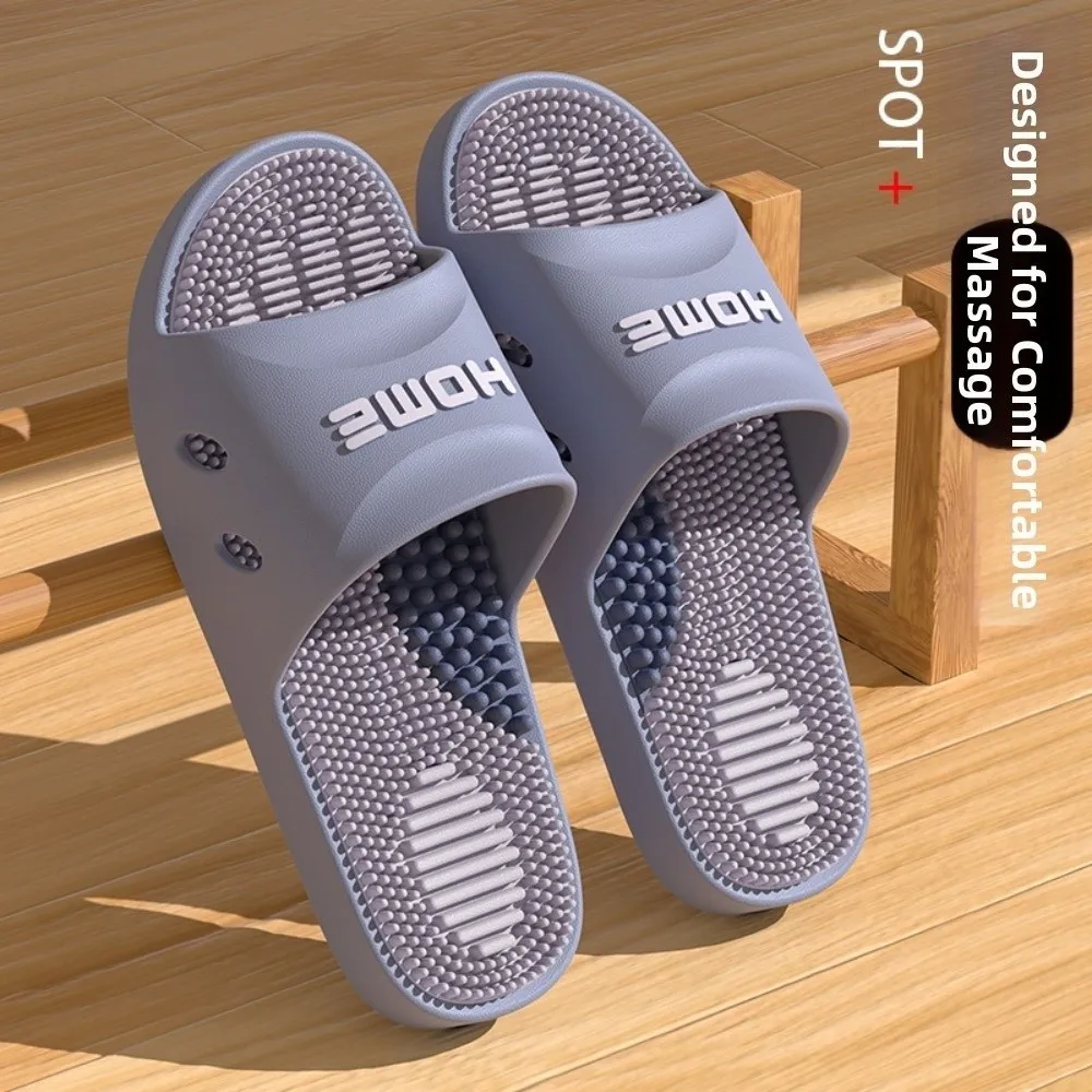 Soft Non-Slip Foot Massage Slippers EVA Creative Acupressure Massage Slippers Casual Feet Care Acupoint Foot Slippers Bath