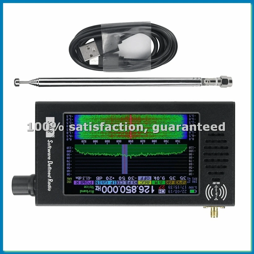

SDR Radio Receiver Digital Demodulation CW/AM/SSB/FM/WFM Radio Receiver-A12I