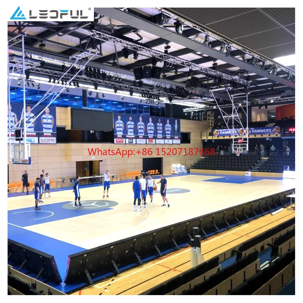 

Basketball Football Outdoor And Indoor P8 Sports Stadium Perimeter LED Screens