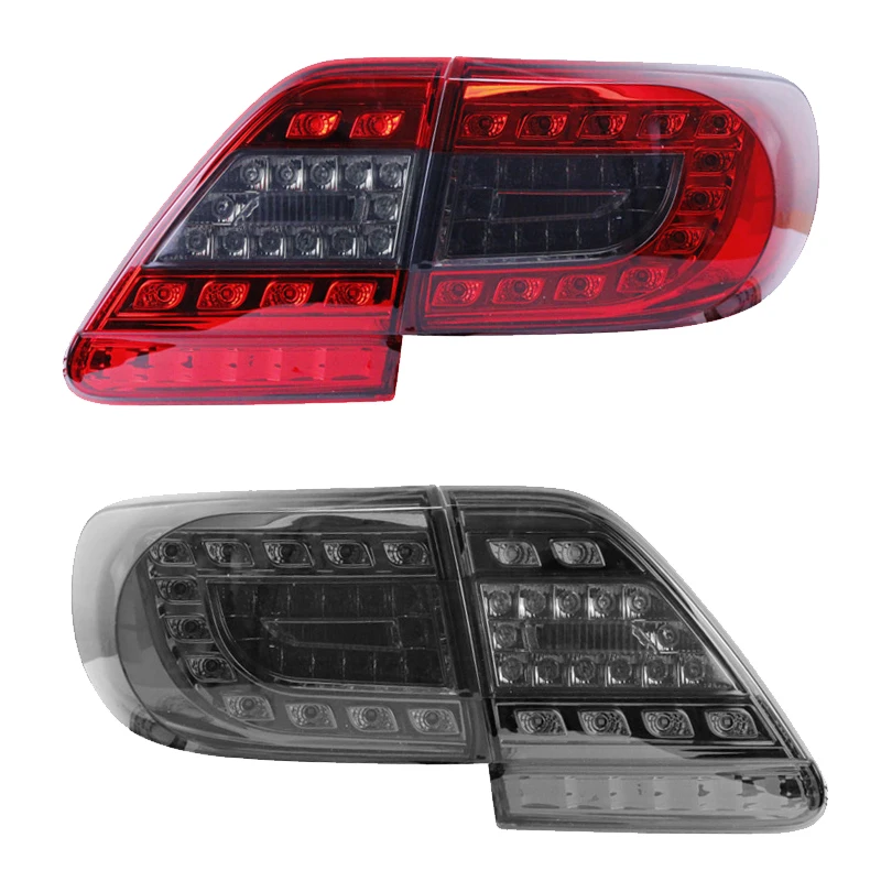 

For Corolla 2011 2012 2013 Accessories Tail Light Waterproof Brake Stop Lamp Rear Lamp Upgrade Auto Parts Taillights