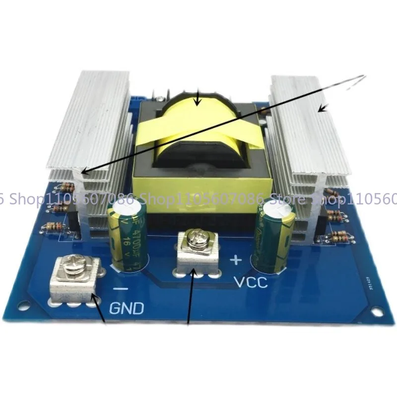 Inverter Boost Circuit Board High Power DC Converter AC Sine Wave Correction Wave Single Silicon Machine Kit Front Stage Board