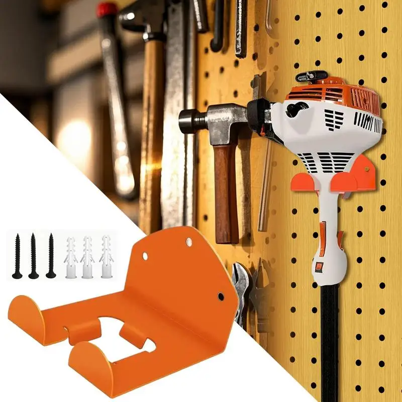 Trimmer Rack Garten Power Tool Organizer Aufhänger Heavy Duty Garagen Lagerung Kettensäge Gras Rasenmäher Wand Lagerung Halter