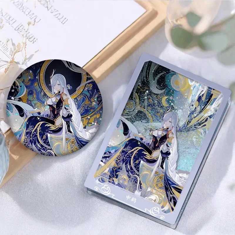 Genshin Impact Shenhe Liusha Mahjong значок бар косплей периферийные акриловые подарки на день рождения на заказ украшения