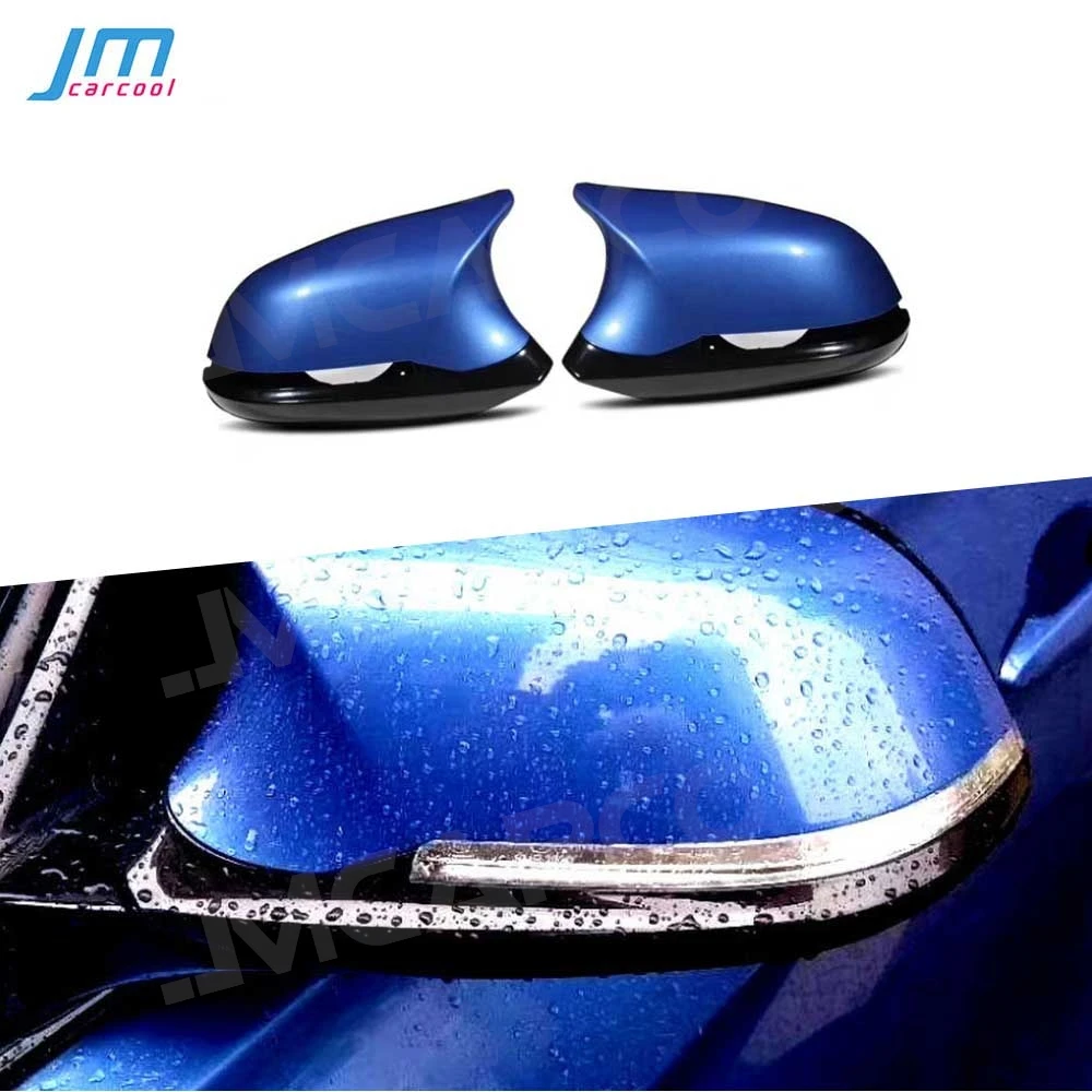 

ABS Car Rearview Mirror Cover Upgrades for BMW 1234X Series M Style Side View Mirror Cover BodyKits 6Pcs Car Accessories Styling