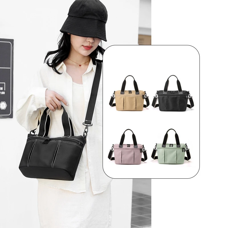 BYMONDY 2024 New Nylon Women Handbags Ladies Large Tote Bag High Quality Side Shoulder Bags Femininas Fashion Crossbody Packs