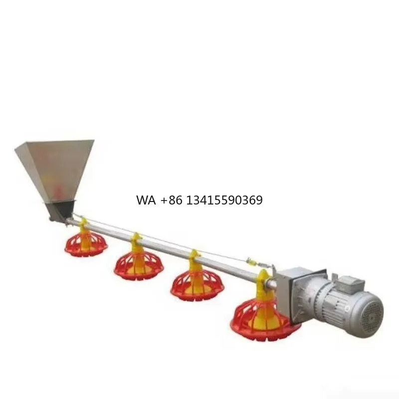 

Automatic Poultry Feeder Drinker Line System for Chicken Broiler Duck Turkey Quail Layer