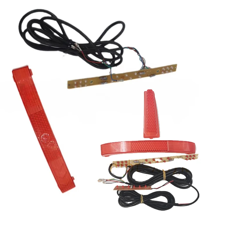 Rear Fender Taillight Brake Light Signal LED Tail Night Safety for Citycoco Electric Scooter Accessories Parts