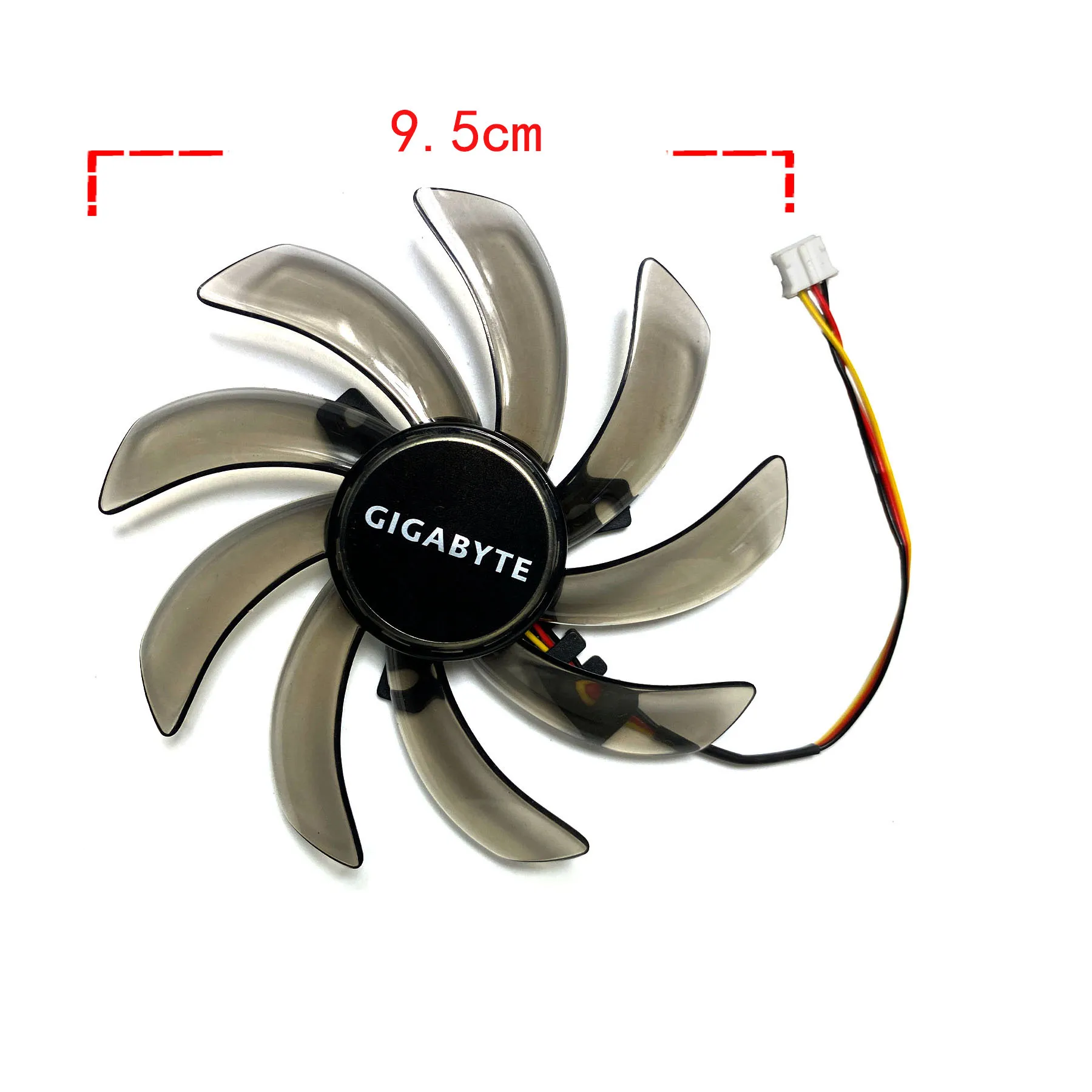 New For GIGABYTE GeForce GTX750ti 750 650 640 550ti 450 R777 R6670 Mini ITX Graphics Card Replacement Fan PLD10010S12H/T129215SM