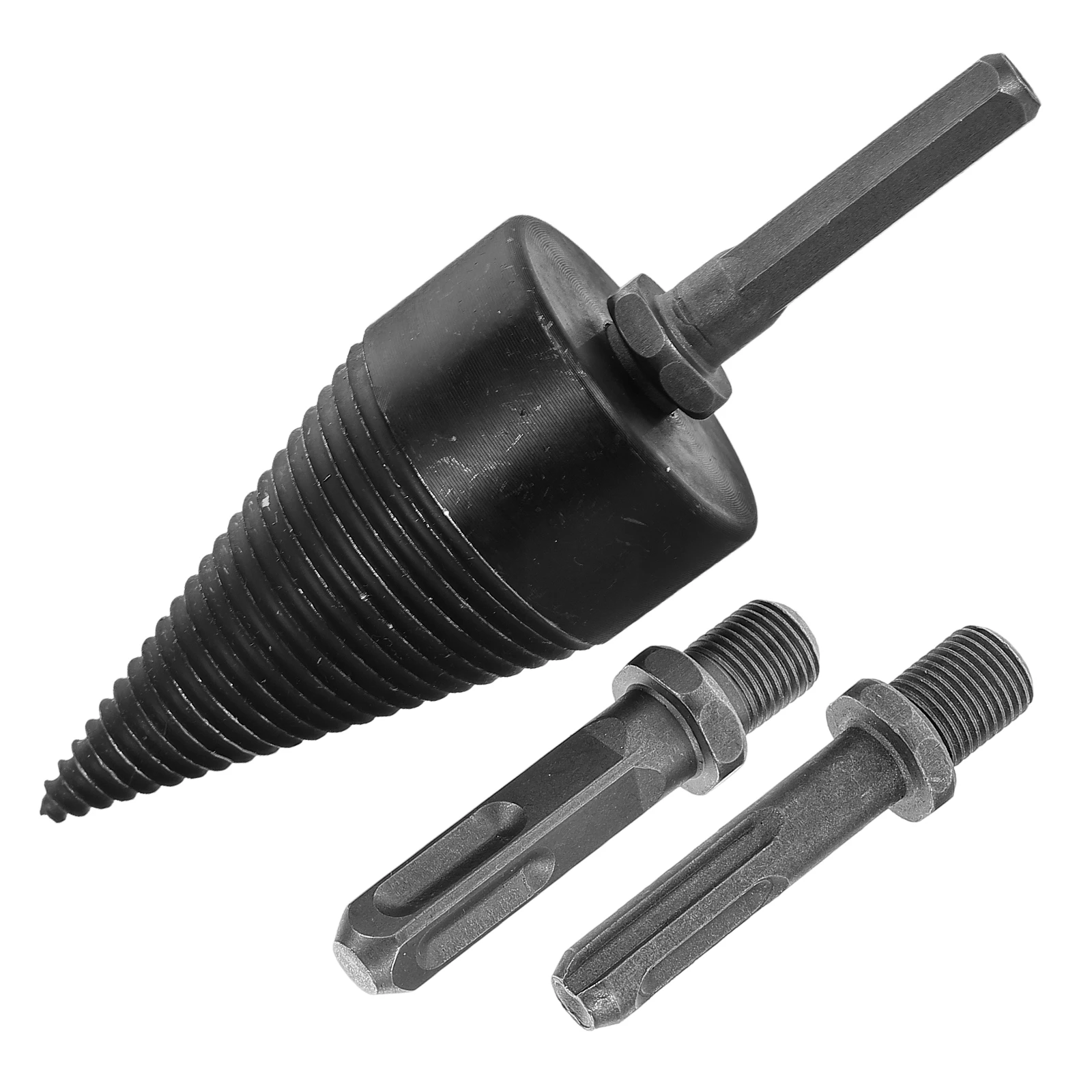 

Durable Firewood Splitter Drill Bits Heavy Duty Cone Screw Adapter Electric H Tools Logs Bits Rural Small Woodsplitting