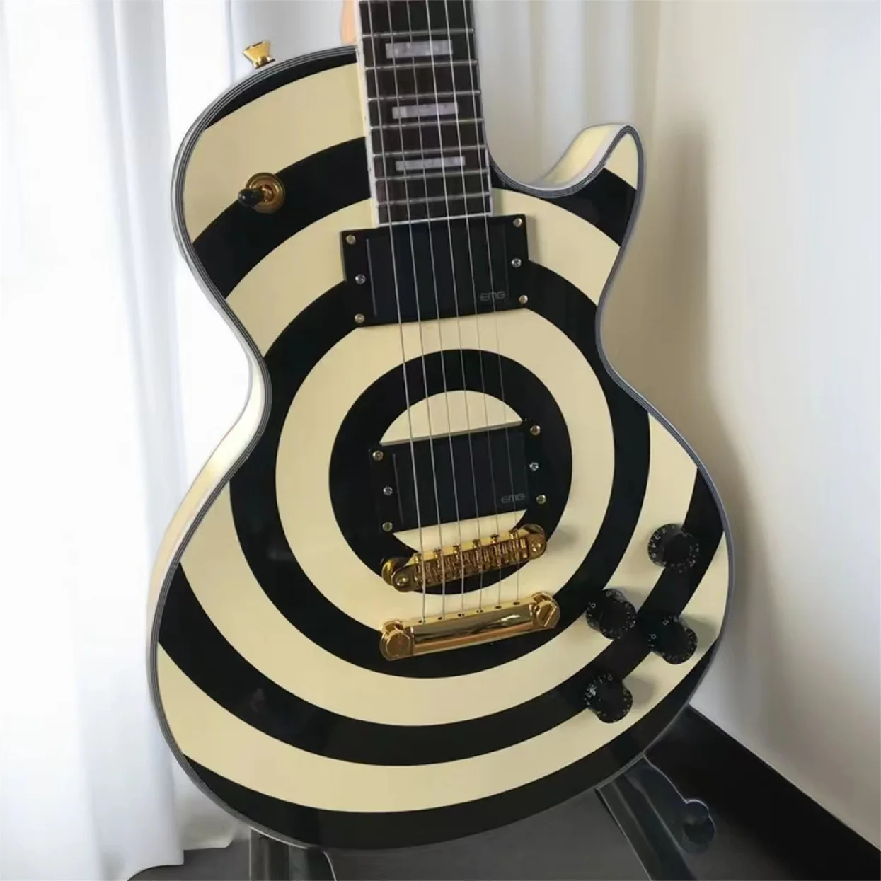 Hot sell good quality Electric Guitar Custom ShopZakk Wylde Bullseye - Musical Instruments