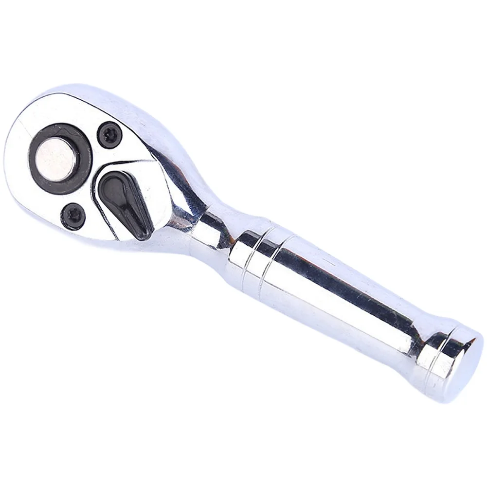 72 Tooth Compact Grip Rotary Socket Spanner Hard Alloy Steel 1/4 3/8 1/2 Drive Head Manual Fastener Turning Repair Hand Tool