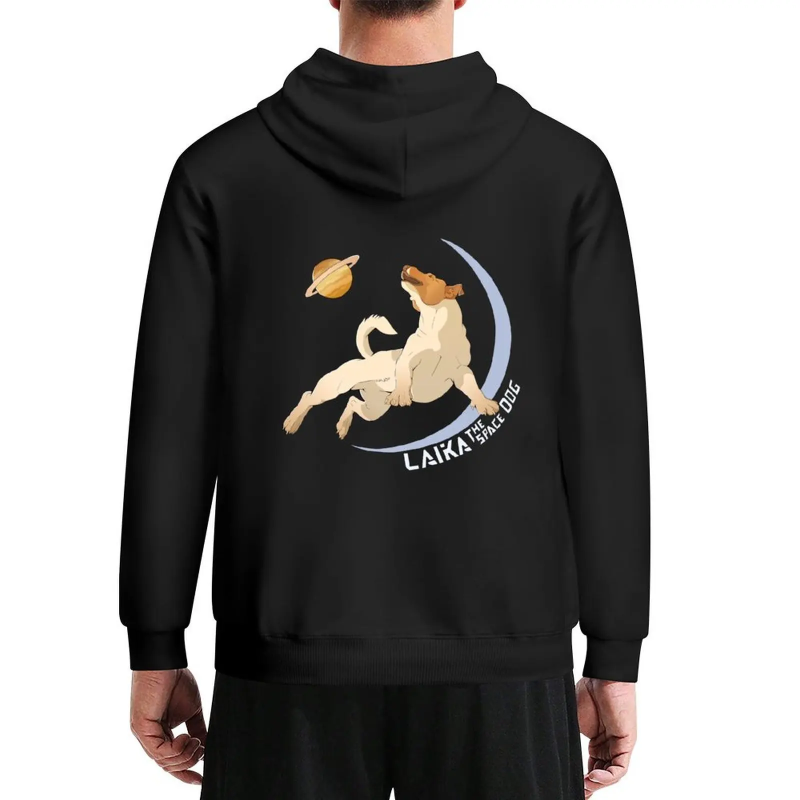

Laika The Space Dog Hoodie anime clothes clothes for men male clothes blouse man hoodie