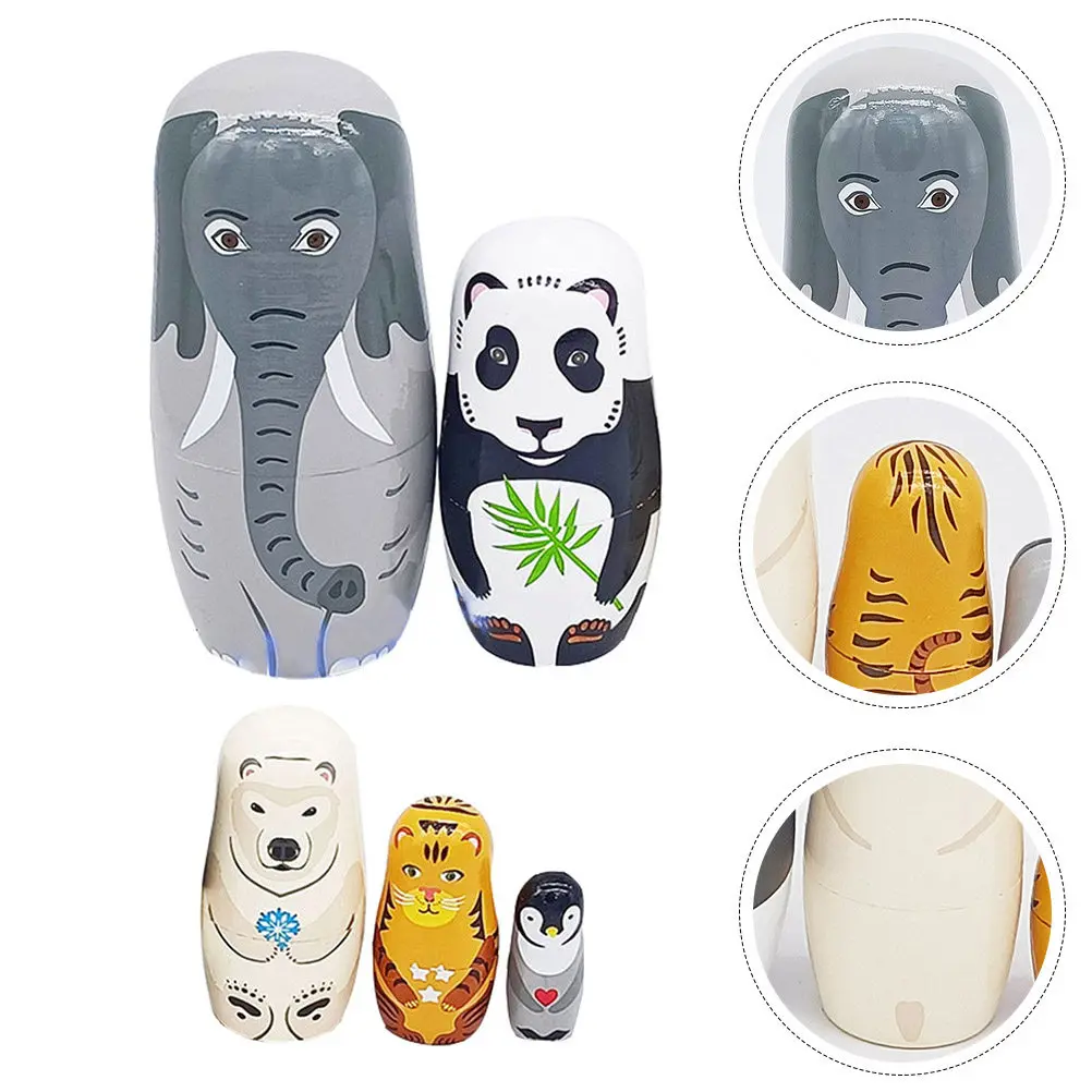 

Деревянная русская матрешка-слоники для детей: уникальная игрушка, украшение для рабочего стола, подарок, декор для дома