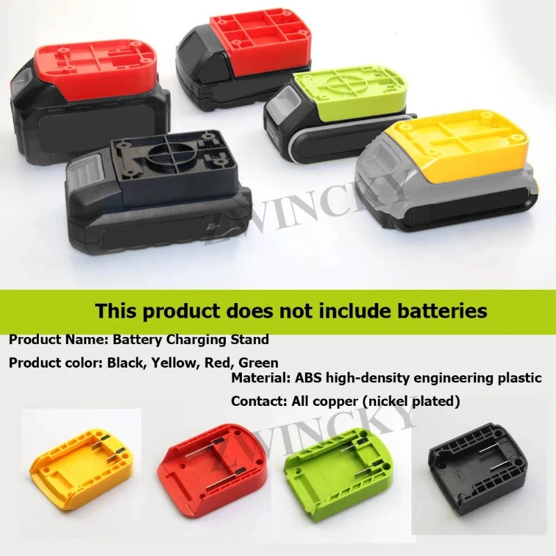 DIY Battery Adapter Converter Base Charging Head Shell For Makita/Dewaltt/Milwaukee 18V Battery Connector Power Supply Socket - view 5