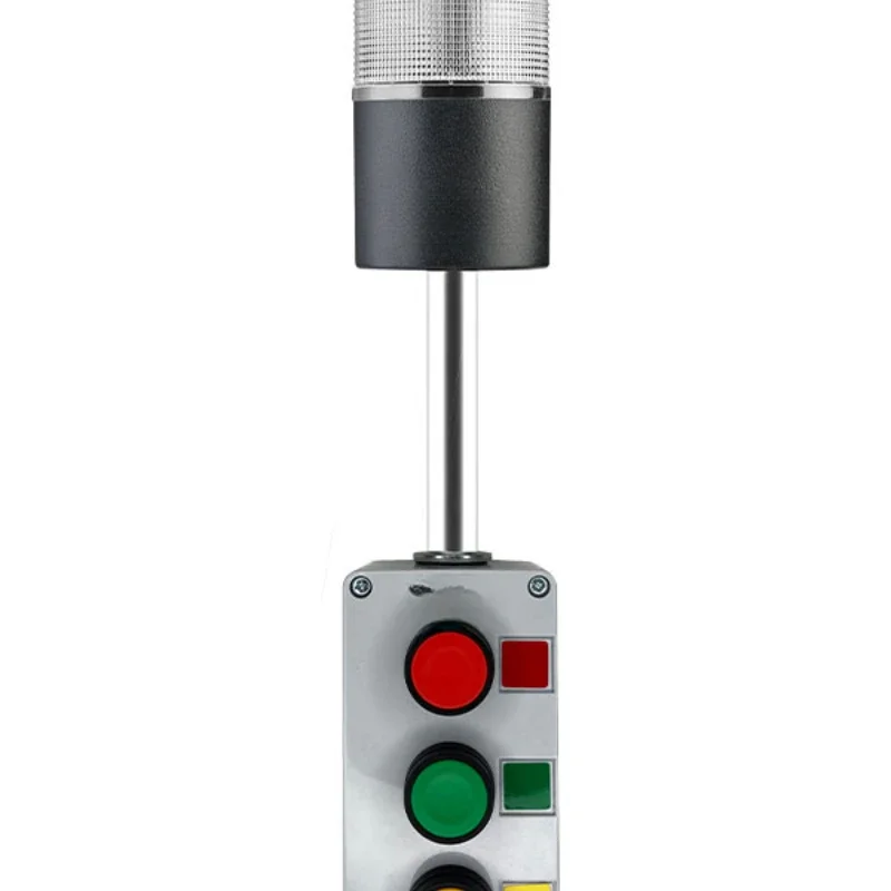 System and Intelligent Led Signal Tower Lights Yellow Green Red Box Controller Button Plug Color Quick Mounting Origin Qty