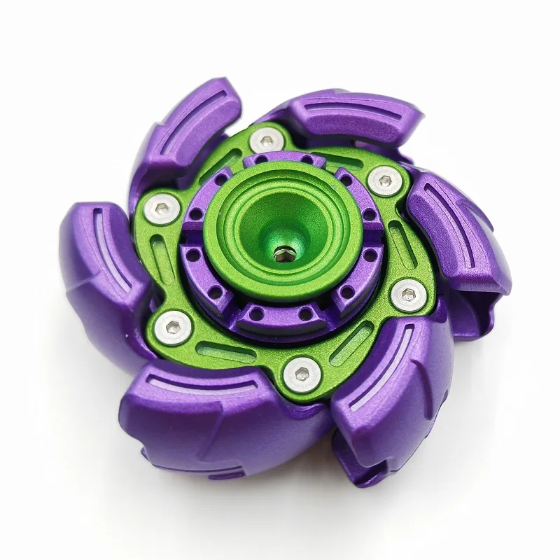 Purble Young Version Stress Relief Slaps Open Gyro EDC Metal Toys Gift Gobigger Pillbug Spinner Fidget Toy