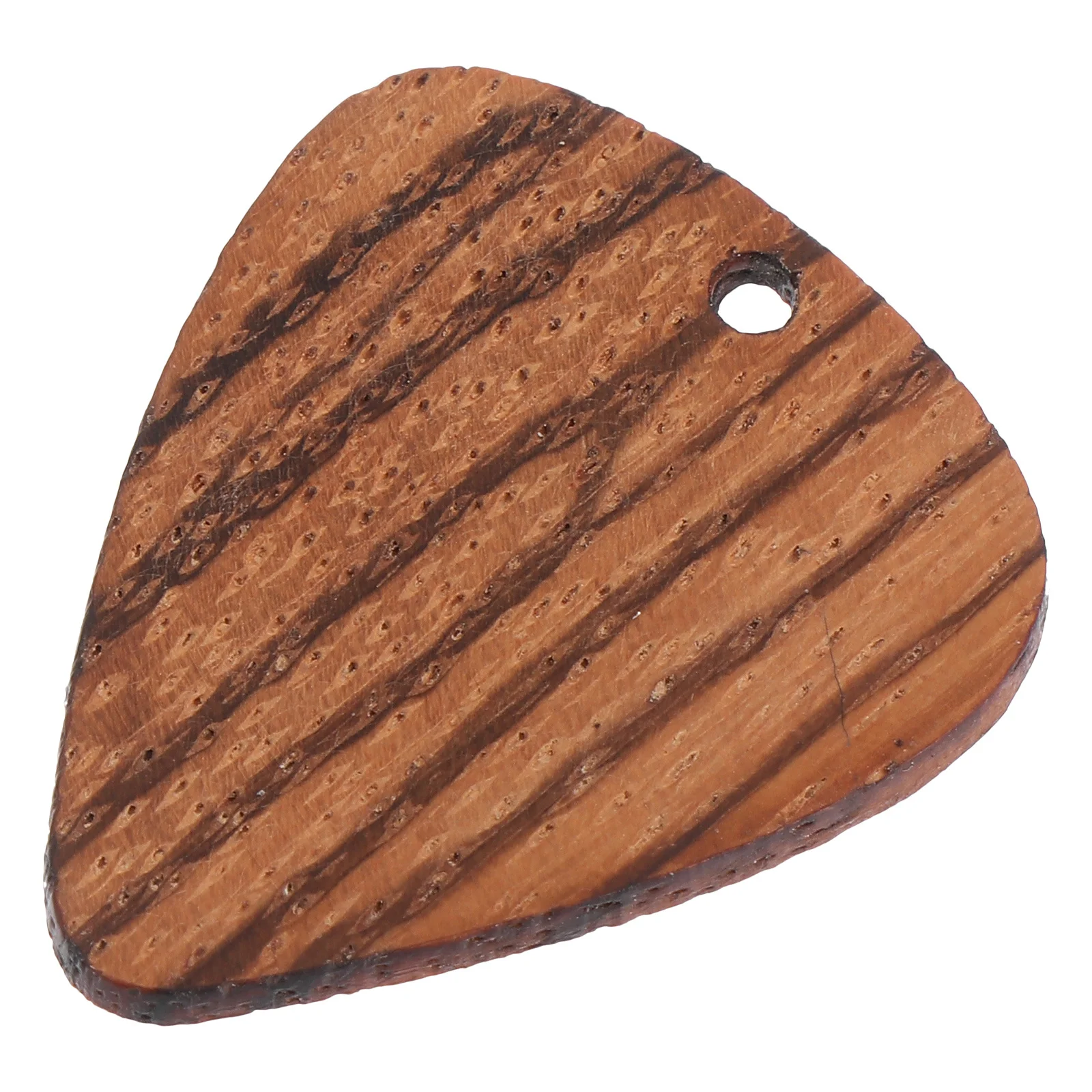 

1pc Wooden Pendant Guitar Pick Ergonomic Durable Fingertip Guard For Guitar Bass Portable Music Instrument Accessory