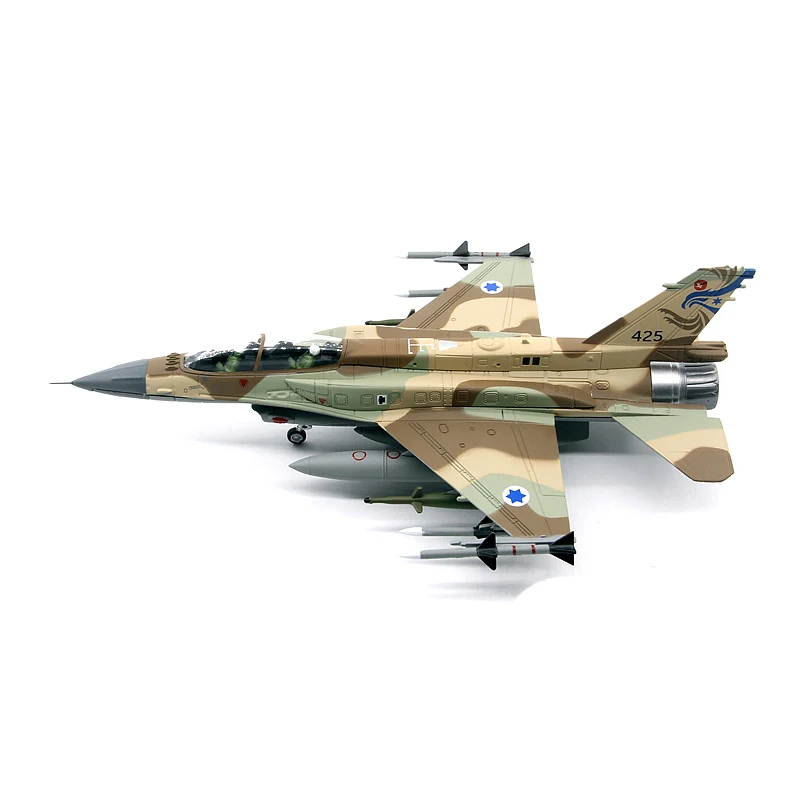 

Diecast Israeli Air Force F-16I Militarized Combat Thunderstorm Fighter Alloy Model 1:72 Scale Toy Gift Collection Simulation