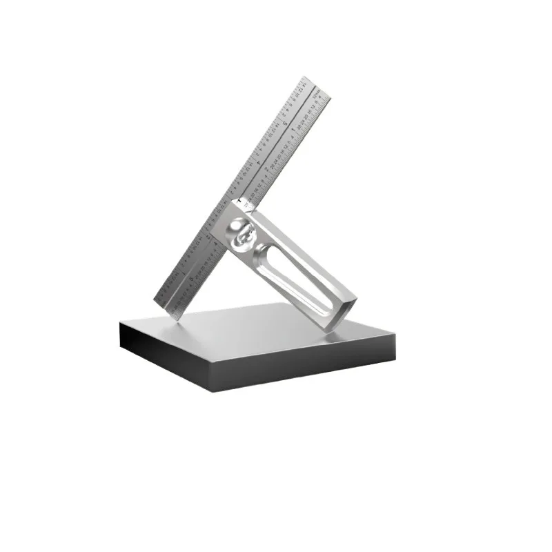 For Stainless Steel Sliding Square Ruler, Woodworking Scribing Depth Gauge, Precision Woodworking Measuring Tool