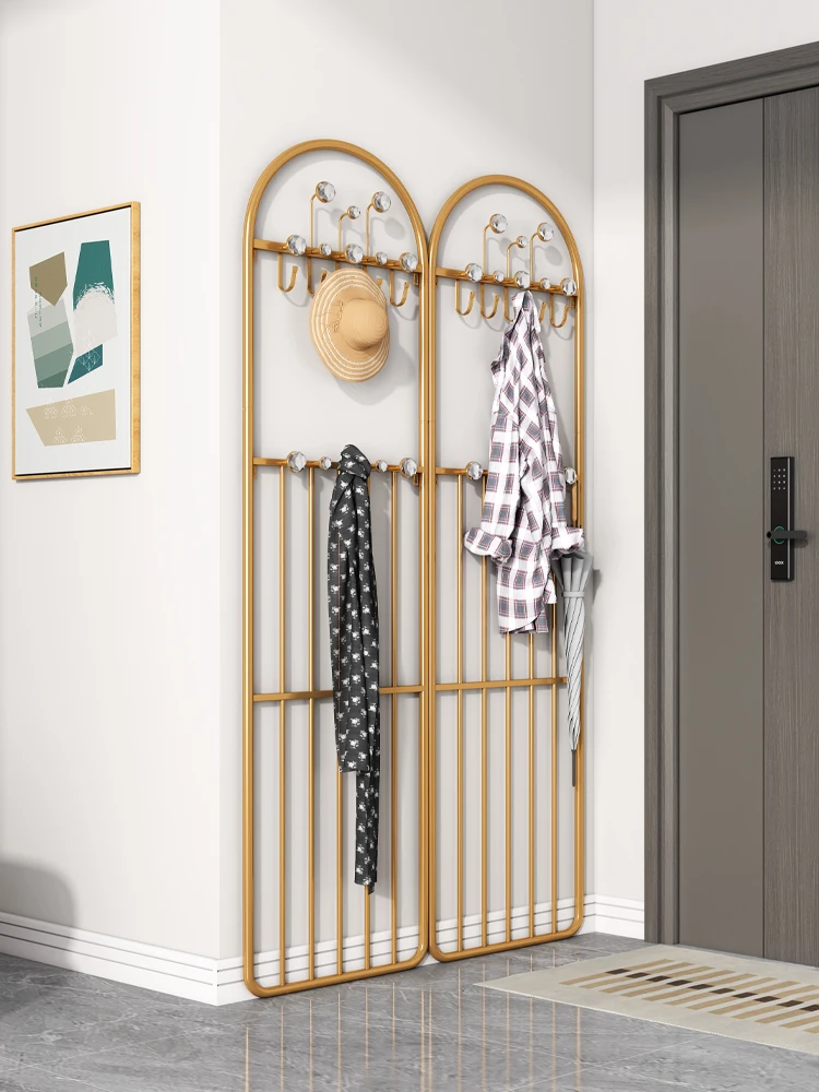 

Подвесная вешалка для одежды на стене спальни без перфорационных отверстий, подвесная вешалка для одежды на входной двери, подвесной кабан для одежды.