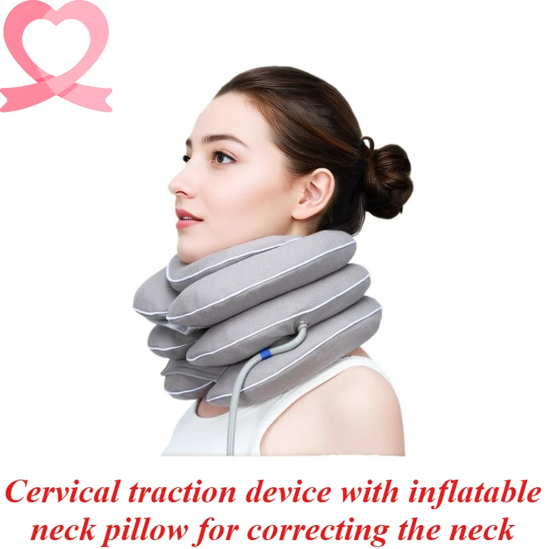 

Cervical retractor inflatable neck pillow correction support neck cover Braces & Supports