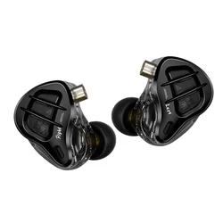KZ ZAR HiFi Wired Earphone In Ear Monitor Earbuds Hybrid Technology 7BA+1DD IEM Headset With Microphone Bass Phone Headphones