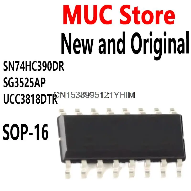 74HC390D SOP-16, SN74HC390DR, SG3525AP, UCC3818TR, 10 PCes