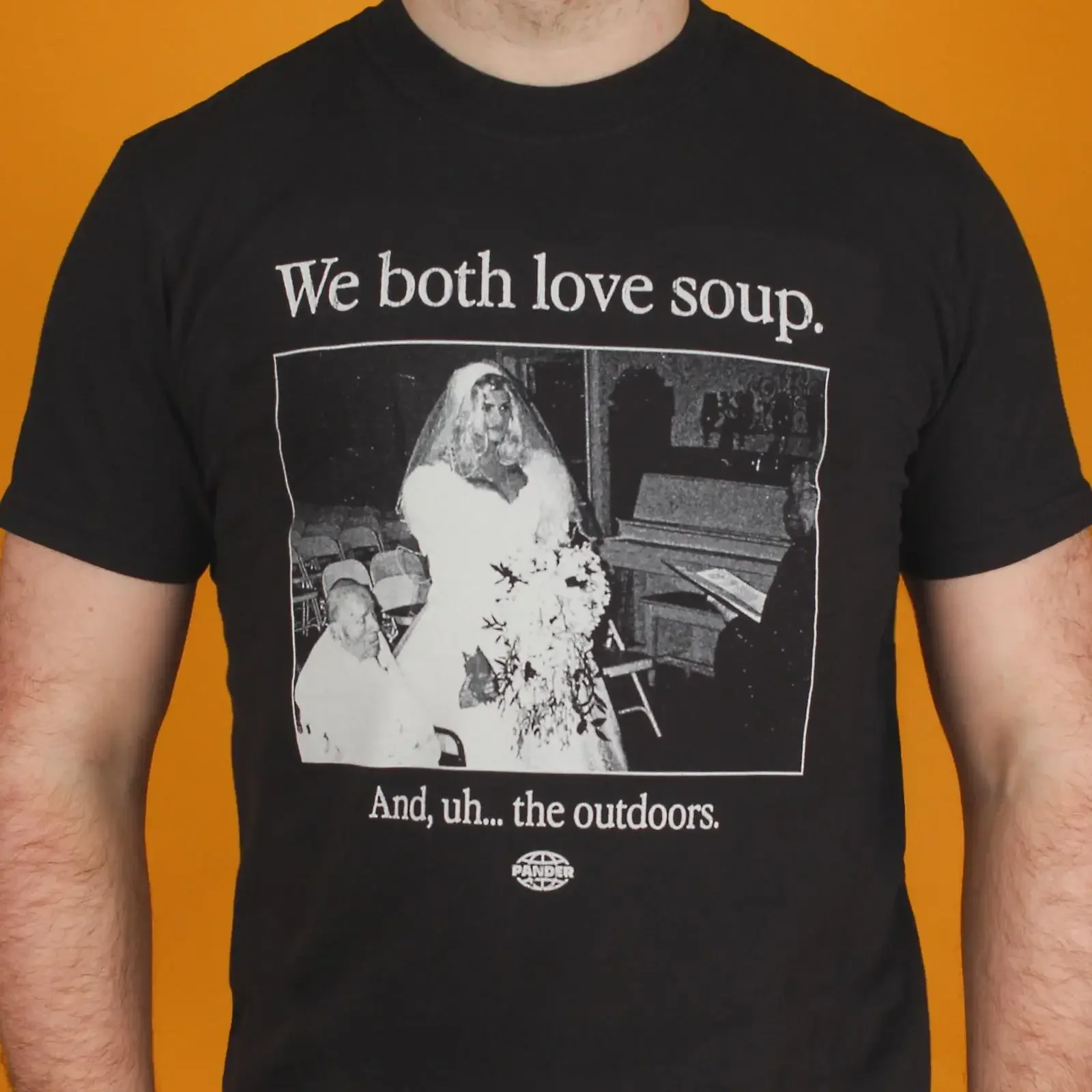 We both love soup T Shirt Anna Nicole Marriage Meme Best in Show vintage Washed Comfortable Stylish Versatile graphic