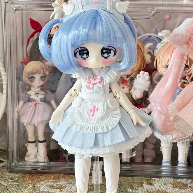 In Stock Authentic Sweet Shopwindow 1/6 Bjd Removable Wig Bjd Blind Box Desktop Kawaii Movable Joint Decor CollectibleToys Gifts view 4
