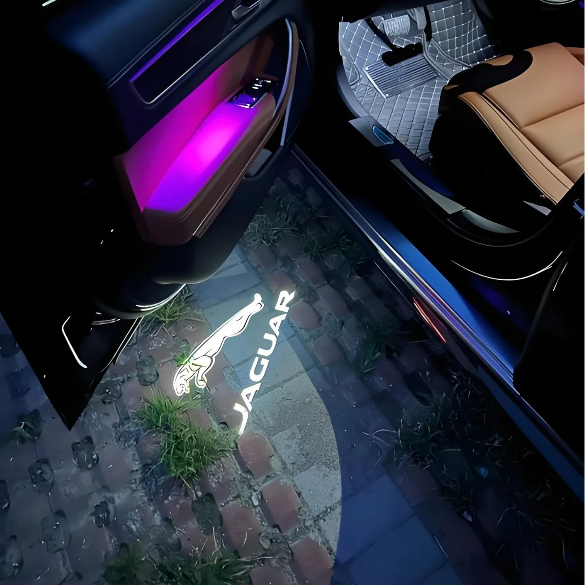 

For Jaguar XJ X350 X358 X351 XK X150 XKR S-TYPE XE F-TYPE X152 LED Car Door Interior Light Bulbs Decoration Lamp Accessories