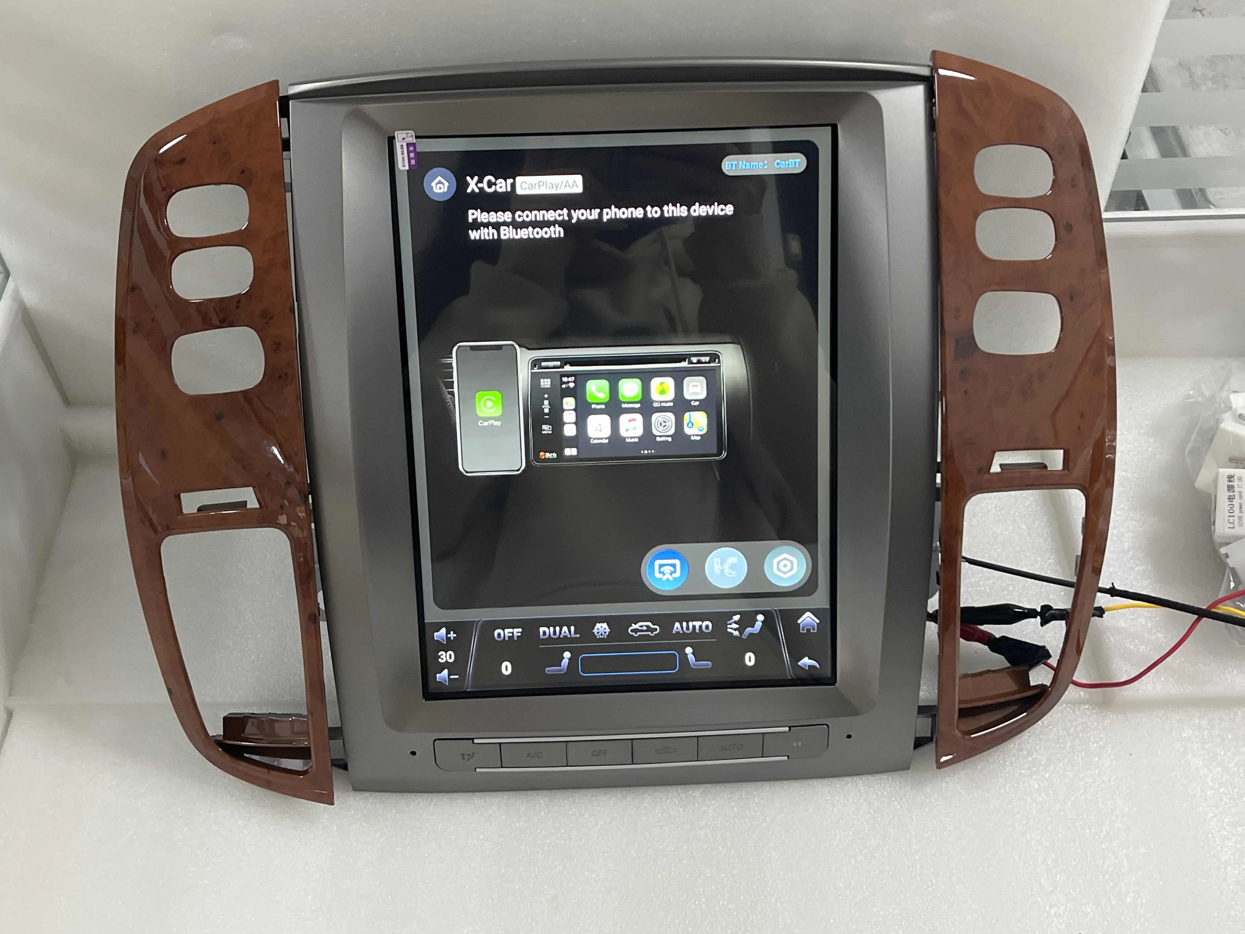 

Android Vertical Screen Auto Radio Carplay For Toyota Land Cruiser 100 LC100 For Lexus LX470 2002-2008 Multimedia Player GPS Nav