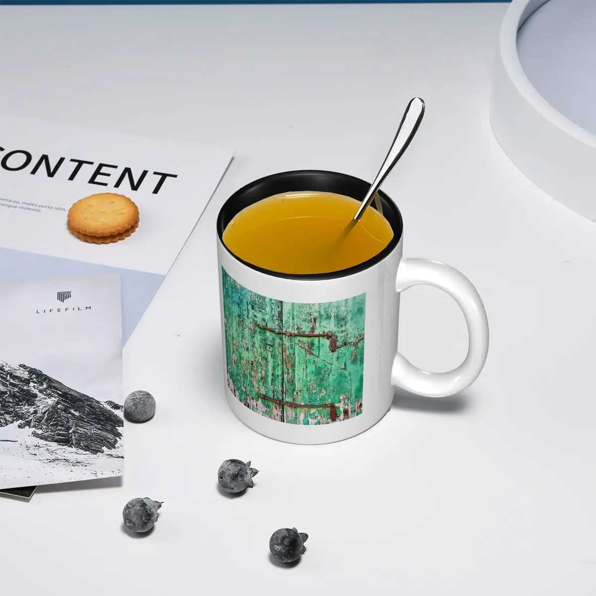 November Nature Calm Mug Funny Ceramic Coffee Cups Tea Mugs Milk Cup Drinkware Gifts for Friends