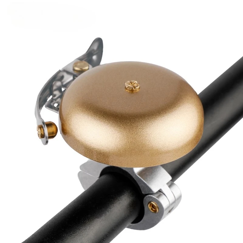 

Heavy-Duty Brass Bike Bell,Thick Loud Horn for MTB/Scooter/Balance/Road Bikes, Vintage Style, Tool-Kit Included for Easy Install