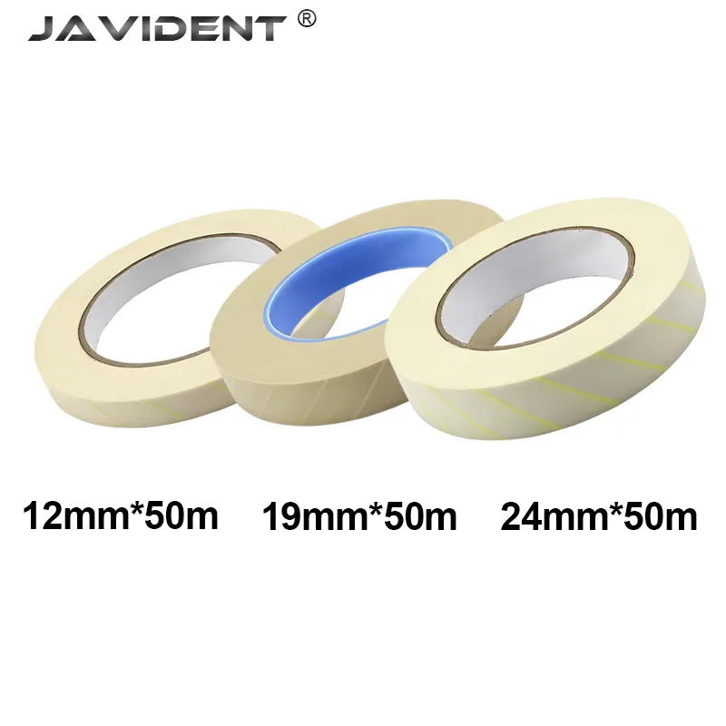 

Autoclave Indicator Tape Sterilization Indicator Stickers High-Temperature Steam Labels Color-Changing Cards Dental Materials