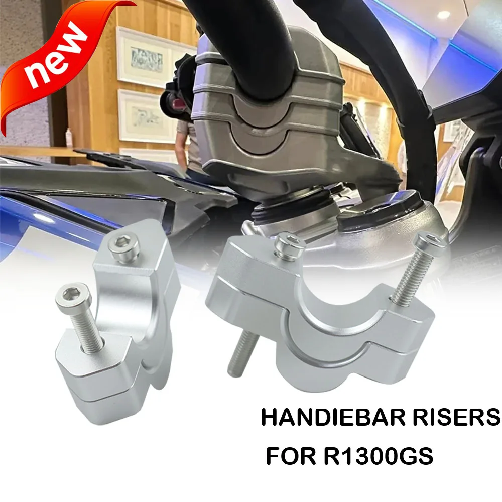 R1300GS Handlebar Riser Clamp For BMW R1300GS R1300 GS LC Adventure R 1300 GS Handle Bar Drag Extend Adapter