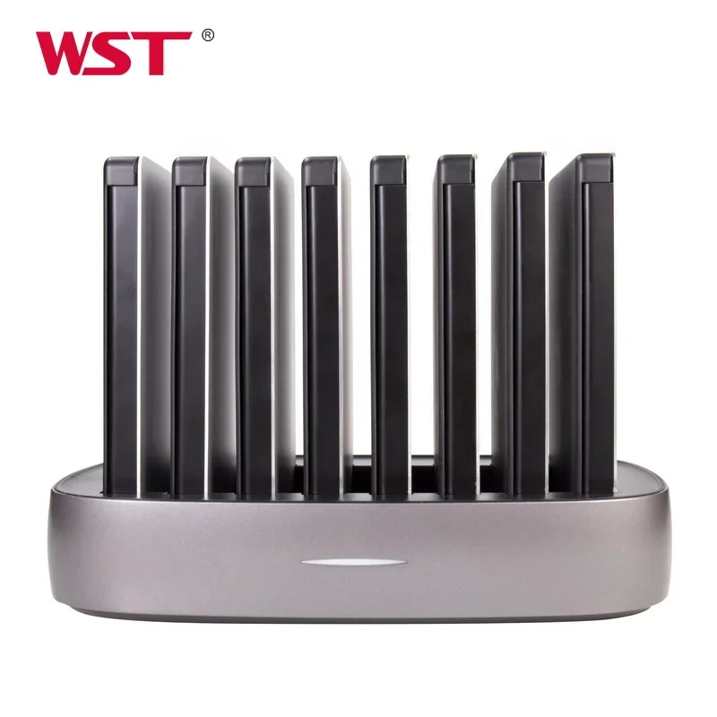 

WST Commercial power bank charging station docks 8000mah public multiple usb charger for restaurant