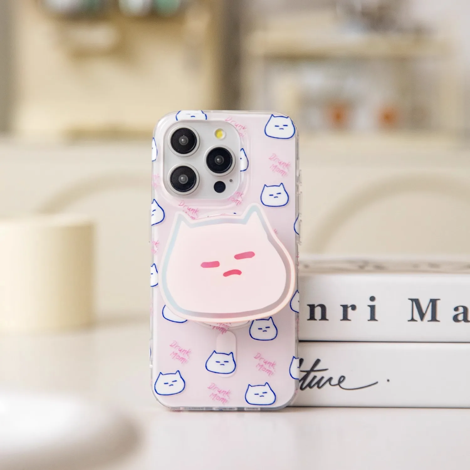 

HPOD Cartoon Designed Phone Case suitable for iPhone 16 Pro max frosted case iPhone 15Promax/14 Pro/13 personalized phone case