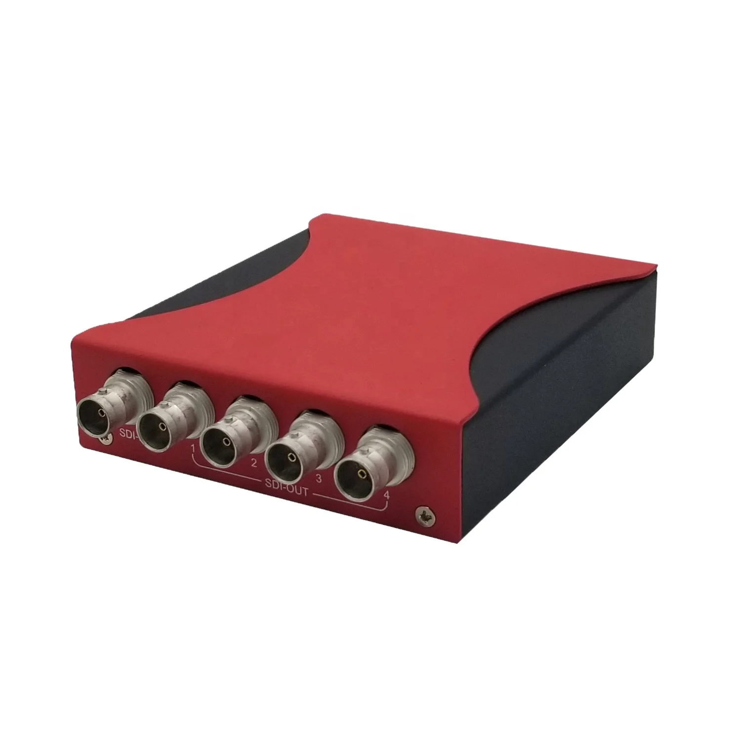 

Non-linear editing SDI compliant S-SS0104-12G 4K video display signal distributor device