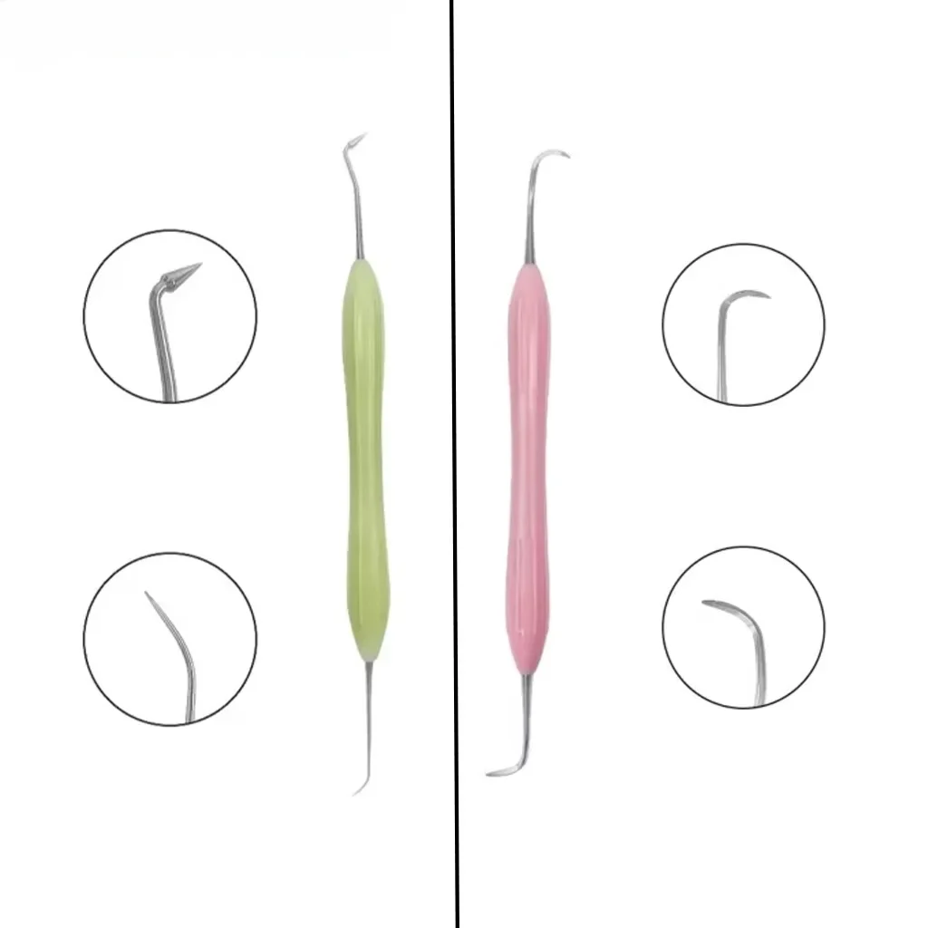 7pcs/set Dental Composite Placement Instruments Resin Filling Spatula Aesthetic Restoration Kit Restorative Dentist Tools