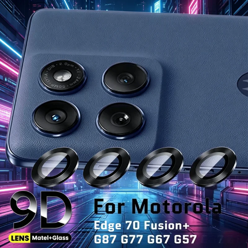 Schutzring für Kameraobjektiv aus Legierung für Motorola Signature Edge 70 Fusion+ Pro Ultra G87 G77/67/57 G17 Power 9H Slim Lens Cap