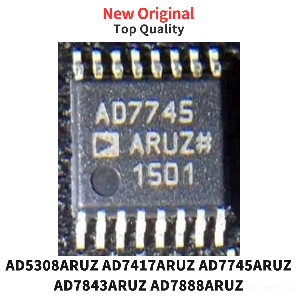 (1 Piece) AD5308ARUZ AD7417ARUZ AD7745ARUZ AD7843ARUZ AD7888ARUZ SOP New Original