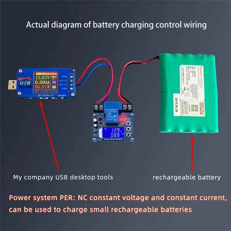 

Y17A XY-CD63L 30A Battery Charge Discharge Controller Low Voltage Cut Off Switch Undervoltage Overvoltage Protection Display