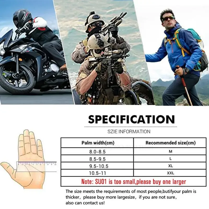 Motorcycle Gloves Moto Touch Screen Breathable Gloves Motorbike Racing Riding Bicycle Protective Guantes Summer Sports Glove image 6