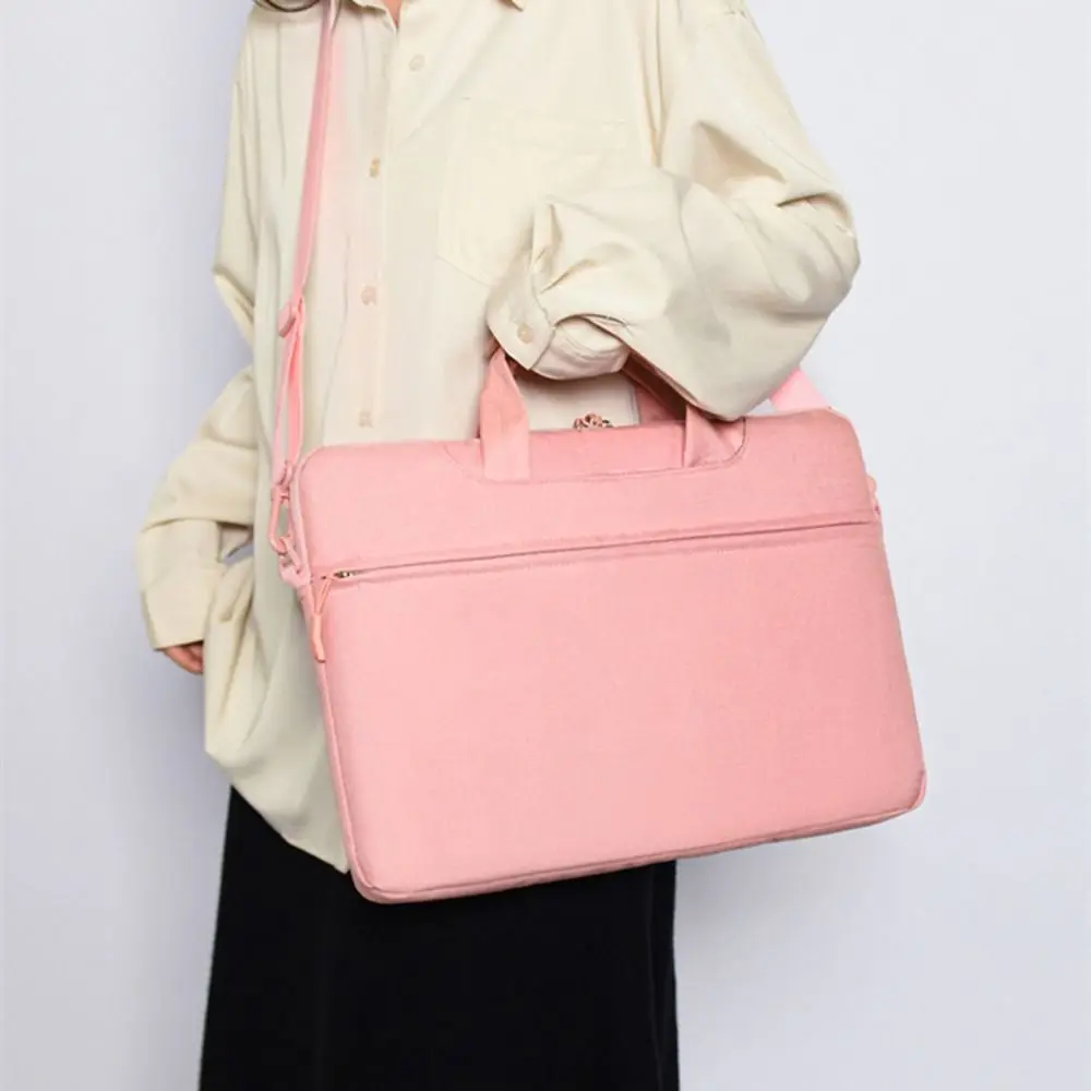 

Durable 15.6 Inch Laptop Bag Sleeve Waterproof Water-resistant Handbag Briefcase Universal Computer Storage Bag Office
