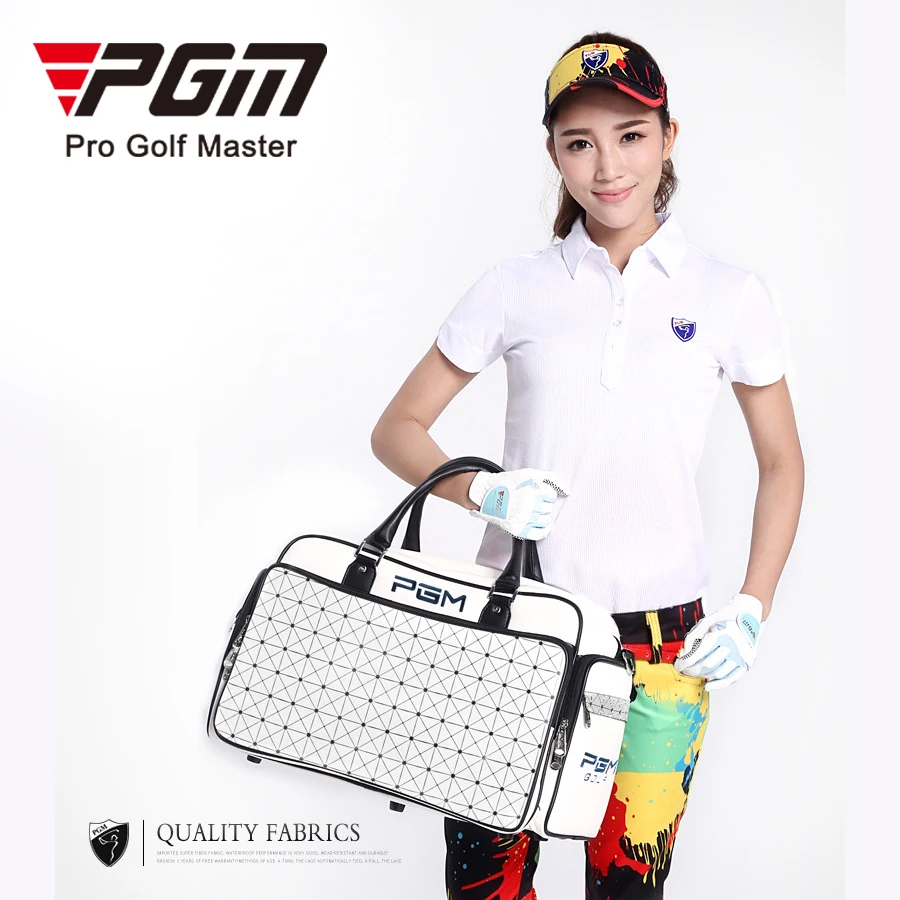 

PGM Golf Clothing Bag Fashion Clothing Bag Waterproof PU Ball bag Large capacity independent shoe bag