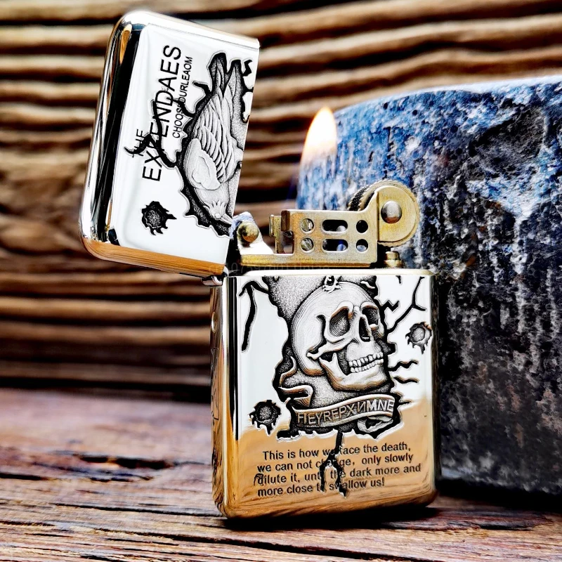 Zorro 790, ультратонкая встроенная внутренняя подкладка третьего поколения из чистой меди, длительный срок службы батареи, трехмерная зажигалка