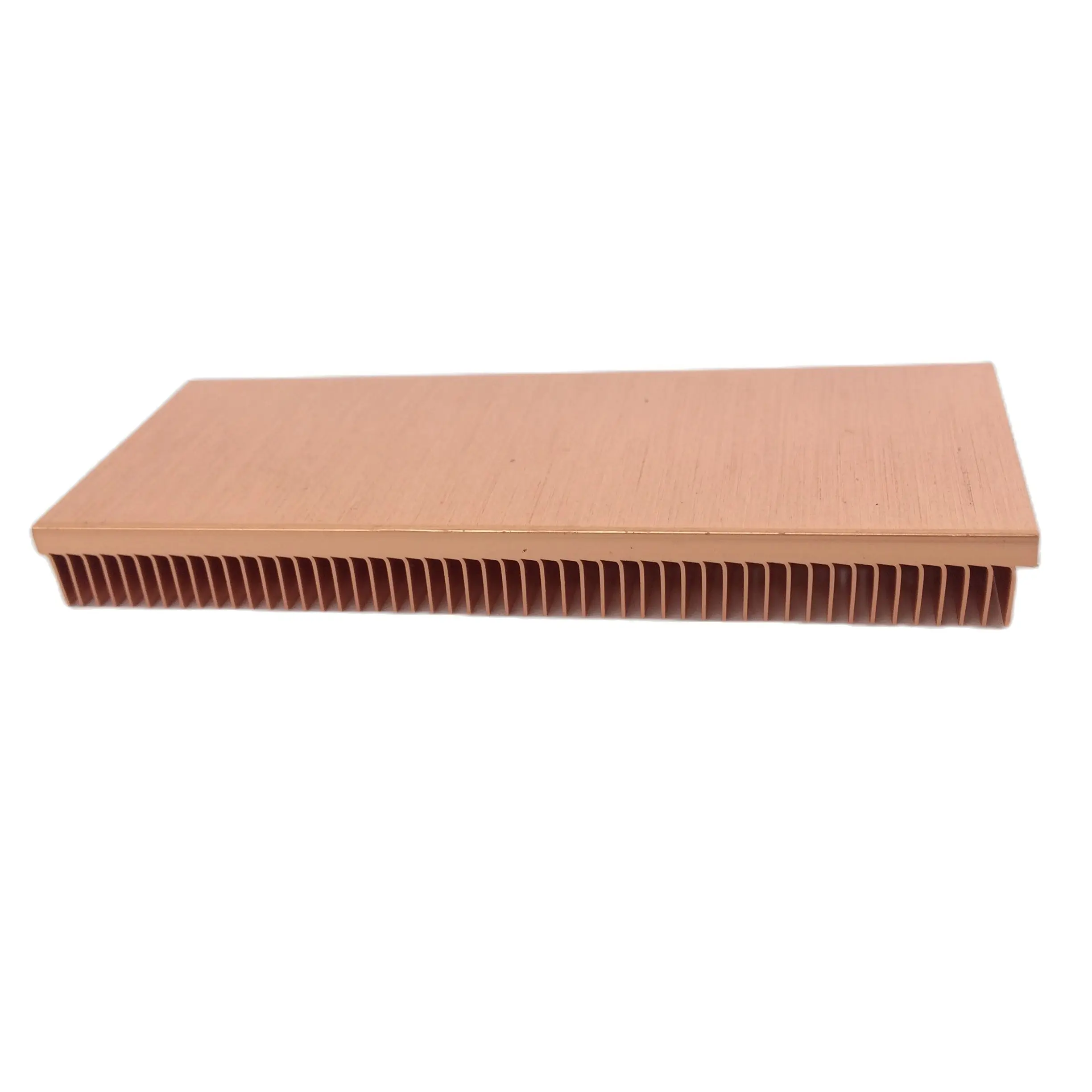 DIY pure copper radiator  Cu1100 Skiving Fin Radiator 100x40x10mm