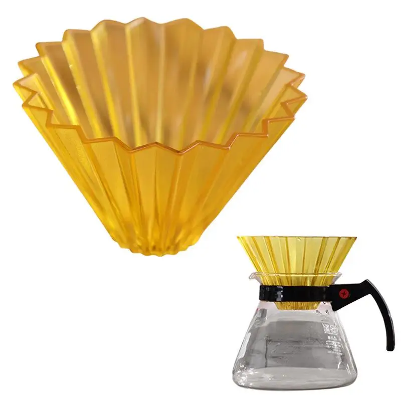 Coffee Powder Cup Cake Cup Shape Coffee Filter Paper Pour Over Coffee Filtration Bag Coffee Accessories For Home